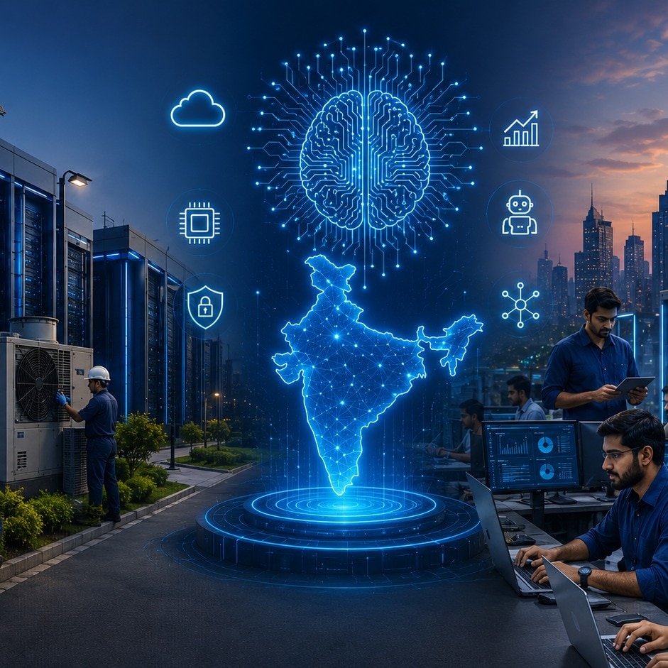 Mad rush for data centres, AI can spark fresh tech and job boom in India