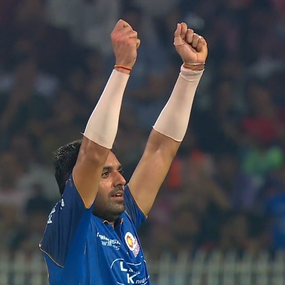 Chahar recreates note celebration after dismissing Finn Allen, but with a twist
