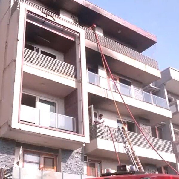 8 killed, 4 injured after suspected AC blast causes fire in East Delhi building