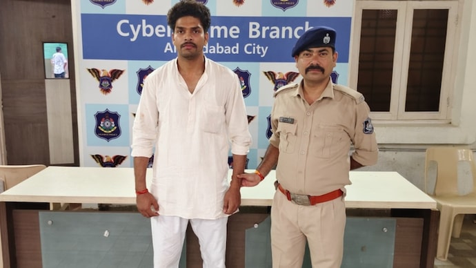 Delhi man held for posting AI-generated nude videos of Ahmedabad influencer. Delhi man held for posting AI-generated nude videos of Ahmedabad influencer.