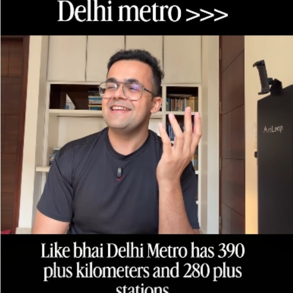 Delhi metro’s ‘underrated’ comfort and connectivity impress man who travelled Europe