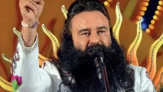 Dera chief Gurmeet Ram Rahim walks out of jail again on 30-day parole (File Photo) Dera Sacha Sauda Chief Gurumeet Ram Rahim