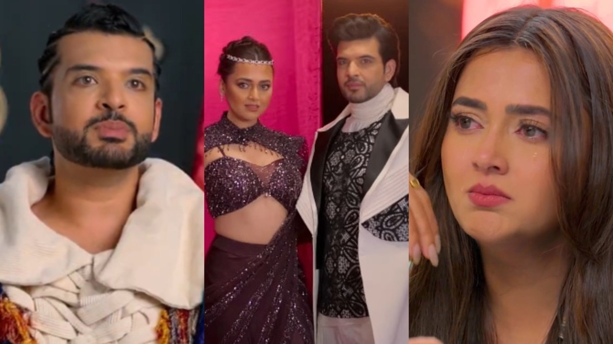 The release date of Tejasswi Prakash, Karan Kundrra's Desi Bling has not been announced yet. (Credit: Netflix) Desi Bling promo