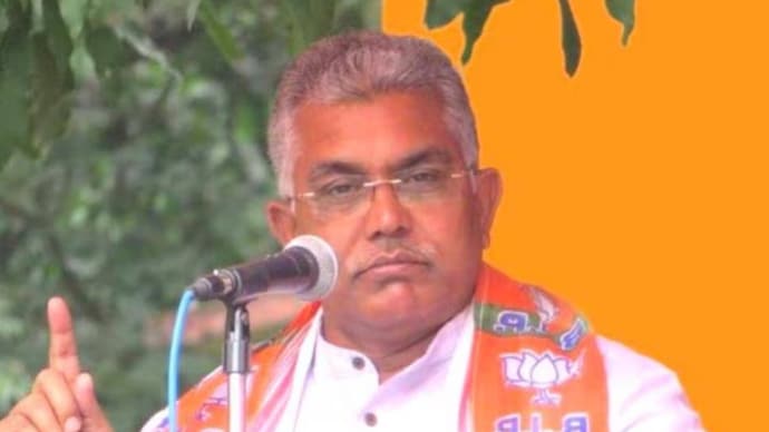 : State minister Dilip Ghosh (File Photo: PTI) Muslims are suffering the most in this state
