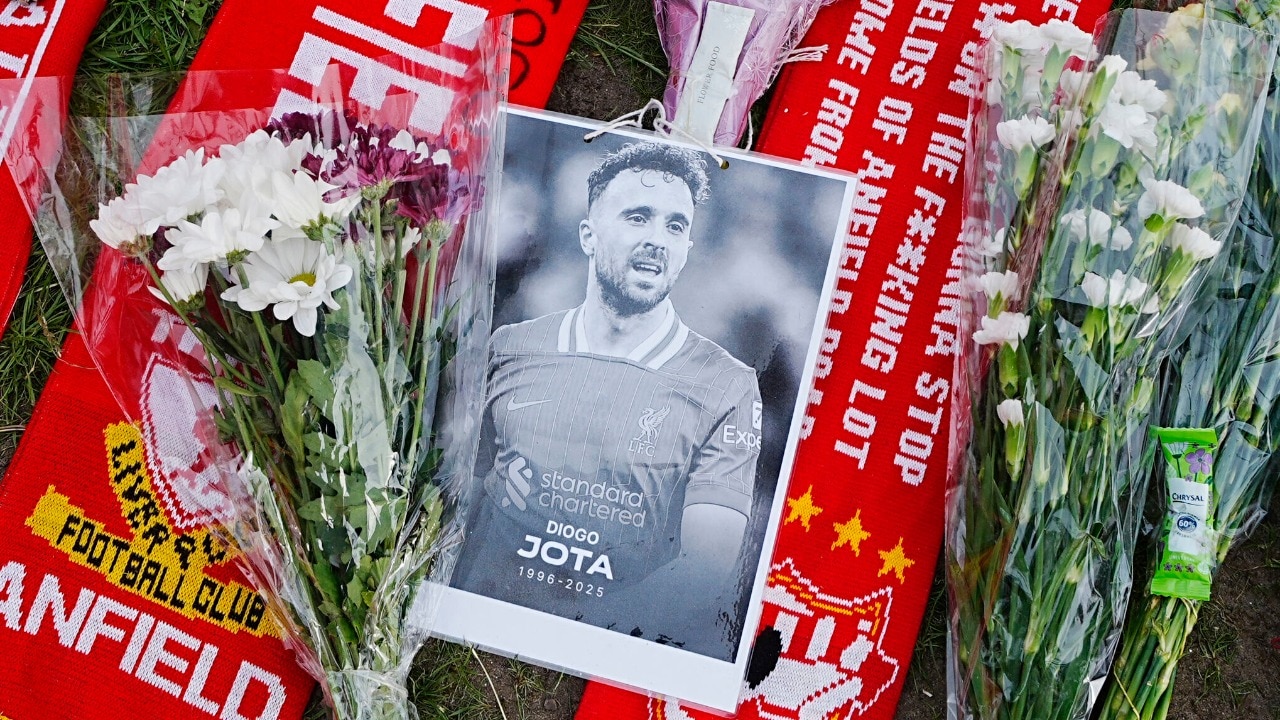 Liverpool honour Diogo Jota and his brother with new Anfield memorial sculpture