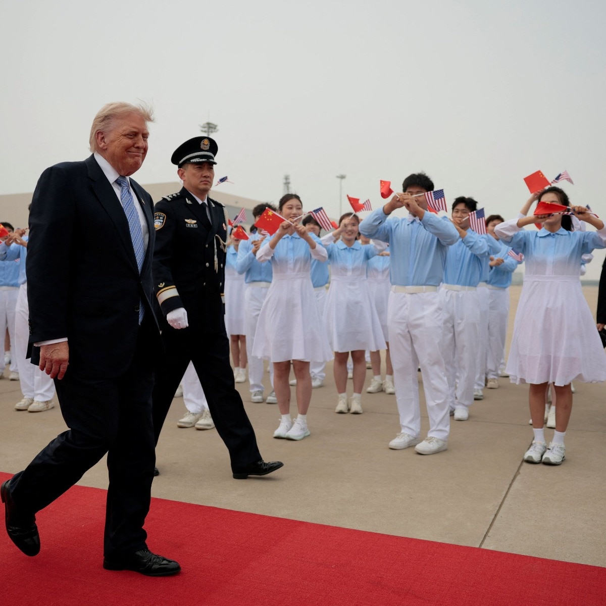 Why Trump team dumped Chinese gifts, badges before leaving Beijing