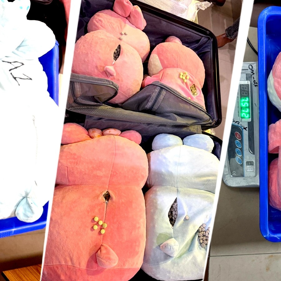Foreigner arrested at Amritsar airport with 25 kg MDMA pills hidden in soft toys