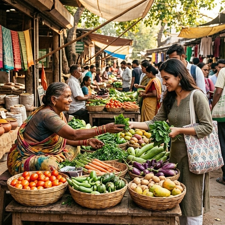10 organic food markets in India for healthy grocery shopping