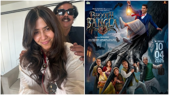 Ekta Kapoor shares emotional post for the cast of Bhoot Bangla. Ekta Kapoor