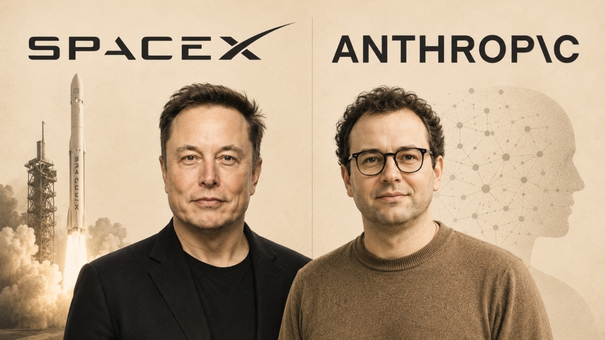 Anthropic can now use SpaceX's Colossus 1 supercomputer to power its AI models. (Representational image made with AI)