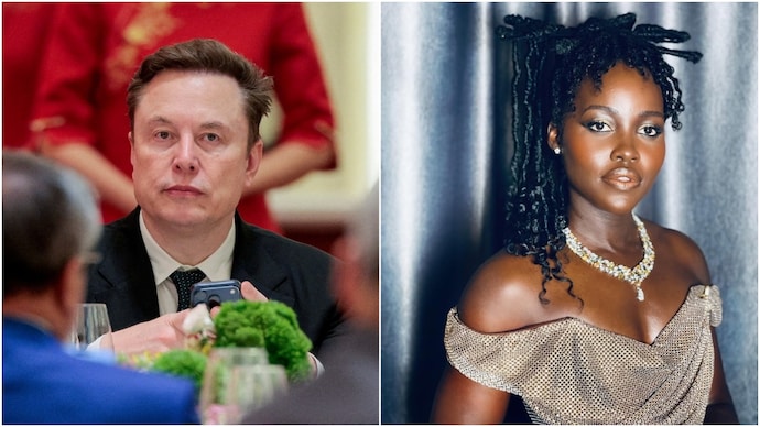 Elon Musk slammed Christopher Nolan for casting Lupita Nyong'o in The Odyssey.(Credit: Reuters,Instagram/Lupita Nyong'o) Elon Musk, Lupita Nyong'o