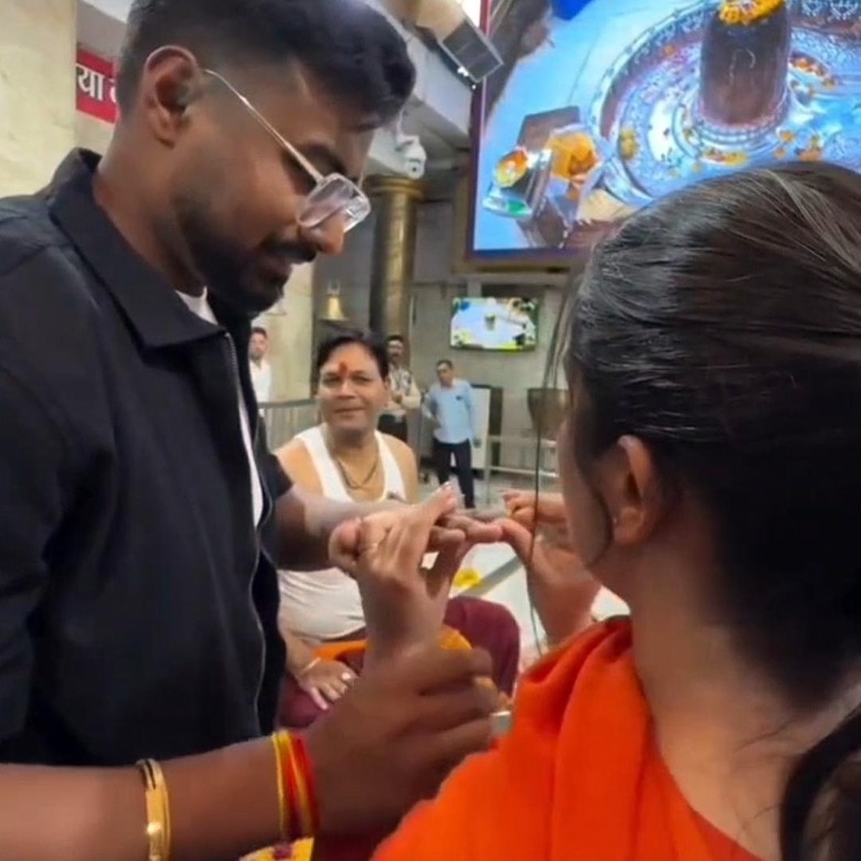 Delhi couple posts engagement video in Mahakal temple, security agency gets fined
