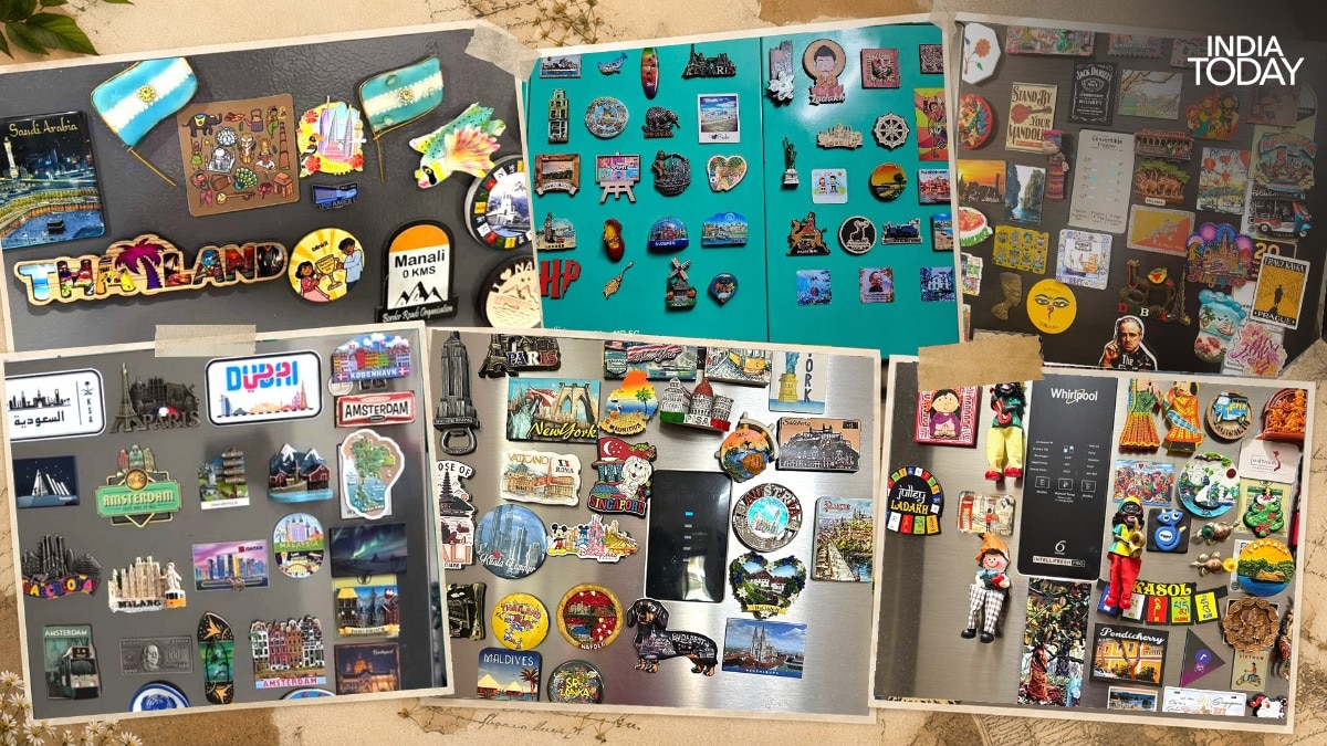 The fridge magnets telling travel stories in Indian homes