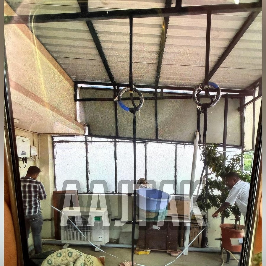 Exclusive: First photo of rooftop where Twisha Sharma was found dead