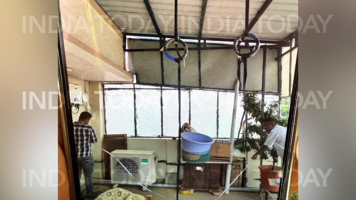 First photo of rooftop where Twisha Sharma was found dead
