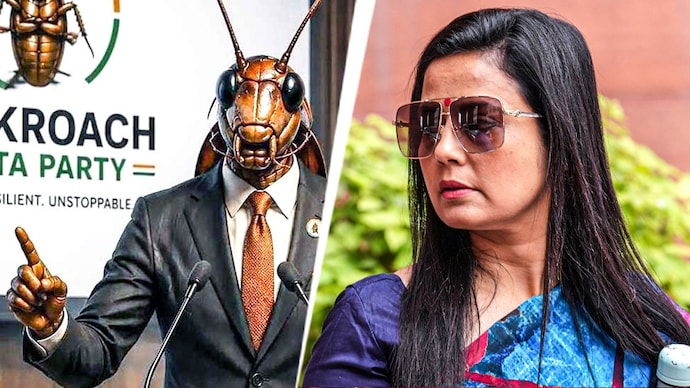Mahua Moitra said that the central government was scared of the youth of the country. Cockroach Janata Party