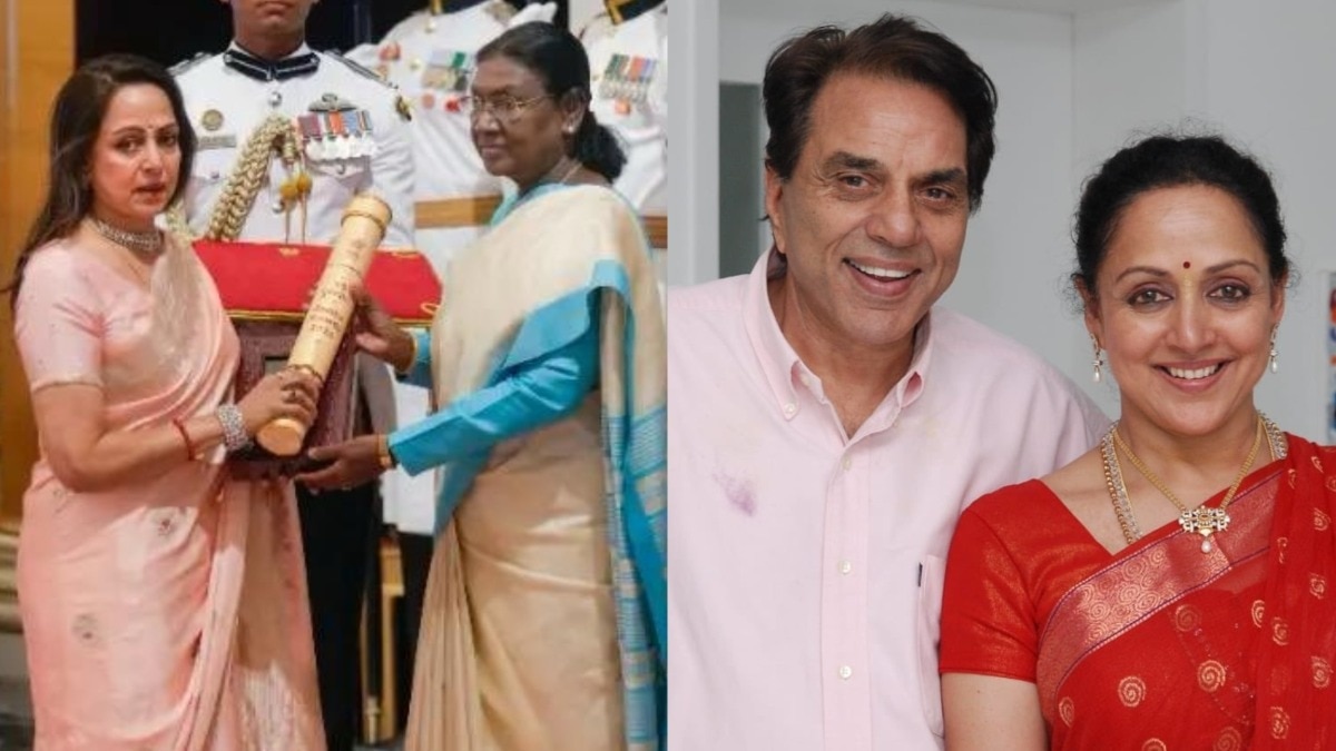Felt like Dharam ji had held my hand: Hema Malini's note for soulmate after Padma honor