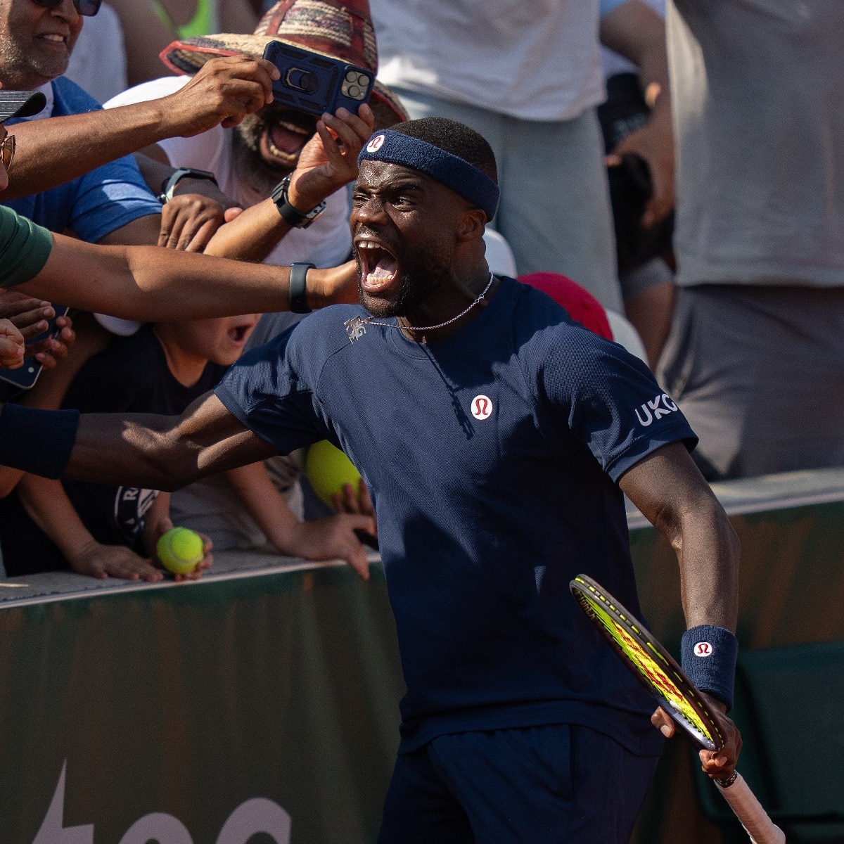 Frances Tiafoe makes promise to fan who sneakily ran away with his racket