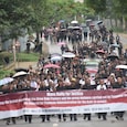 Fresh protests erupted in Manipur Fresh protests erupted in Manipur