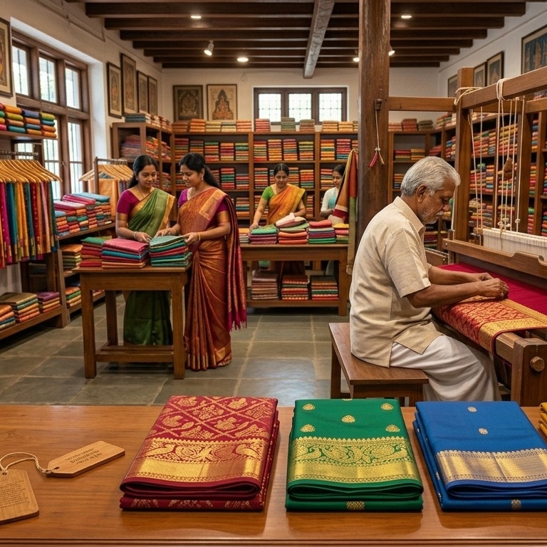 Where to find original Kanjivaram sarees in India: Complete buying guide