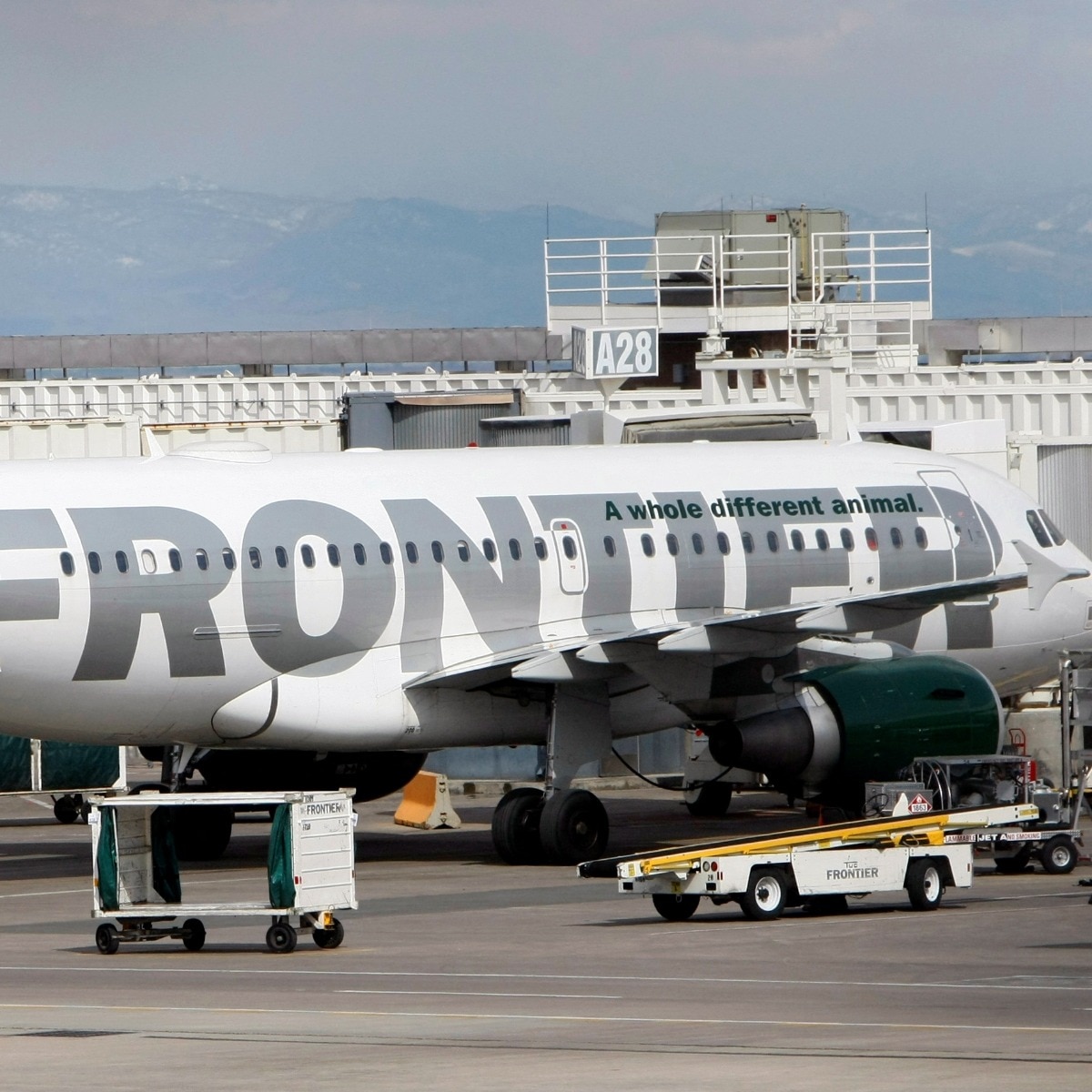 Video shows moment plane runs over man during take-off at Denver airport
