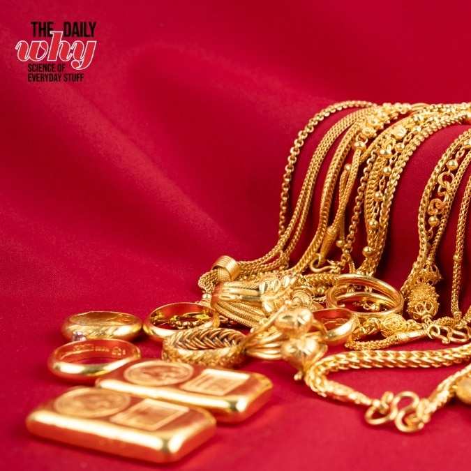 Why gold never rusts: The miracle chemistry that makes it last forever