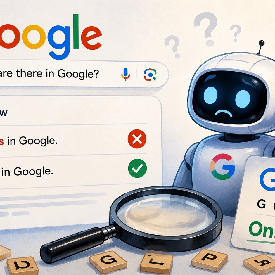 Google AI cannot spell Google, it is not a joke