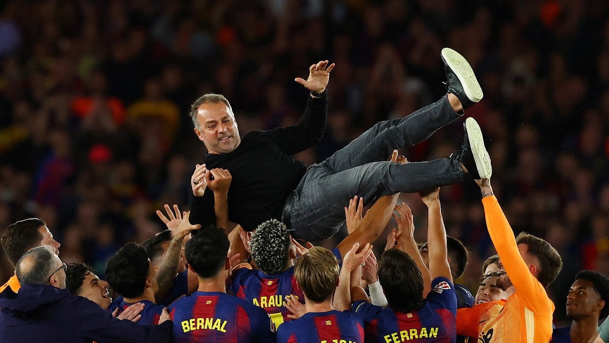 Hansi Flick’s Barcelona contract extension: La Liga-winning coach signs until 2028