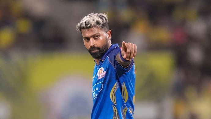 MI have struggled under Hardik's captaincy this season (Courtesy: PTI) Hardik Pandya