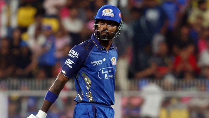 Hardik Pandya failed to take MI into the IPL 2026 playoffs. Courtesy: Reuters Hardik Pandya