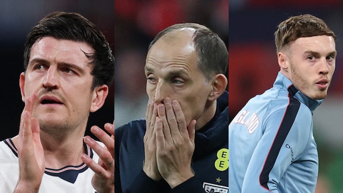 Harry Maguire and Cole Plamer to be left out of England World Cup squad (Photo Reuters) Harry Maguire, Cole Plamer