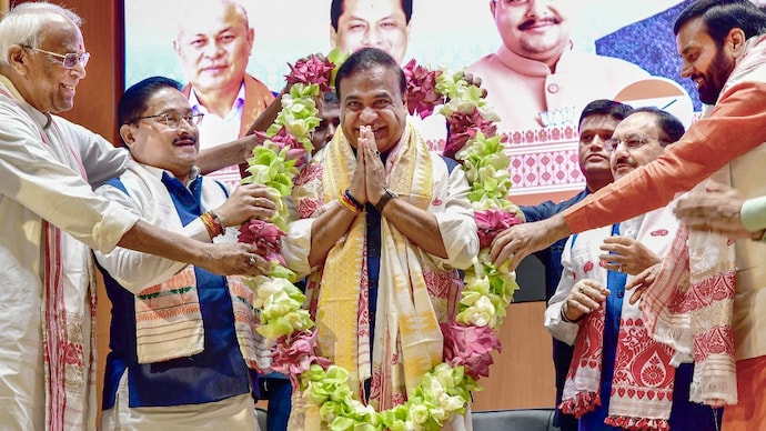 Himanta Biswa Sarma will become the first non-Congress leader in Assam to serve two consecutive terms as Chief Minister. (Photo: PTI) Himanta Biswa Sarma will become the first non-Congress leader in Assam to serve two consecutive terms as Chief Minister. (Photo: PTI)