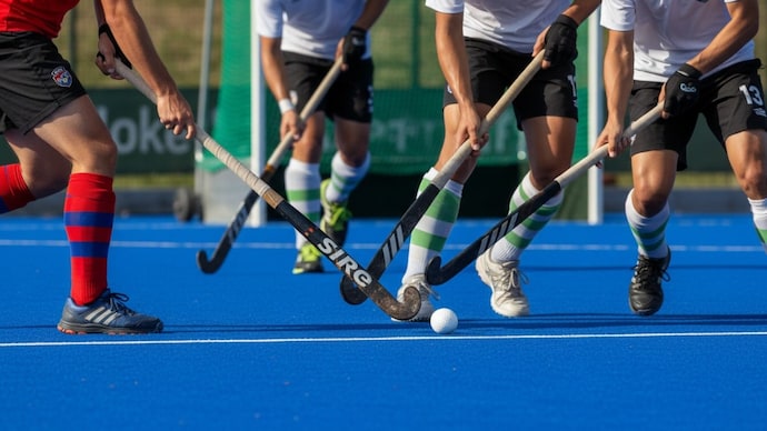 AI-generated image for representation Hockey
