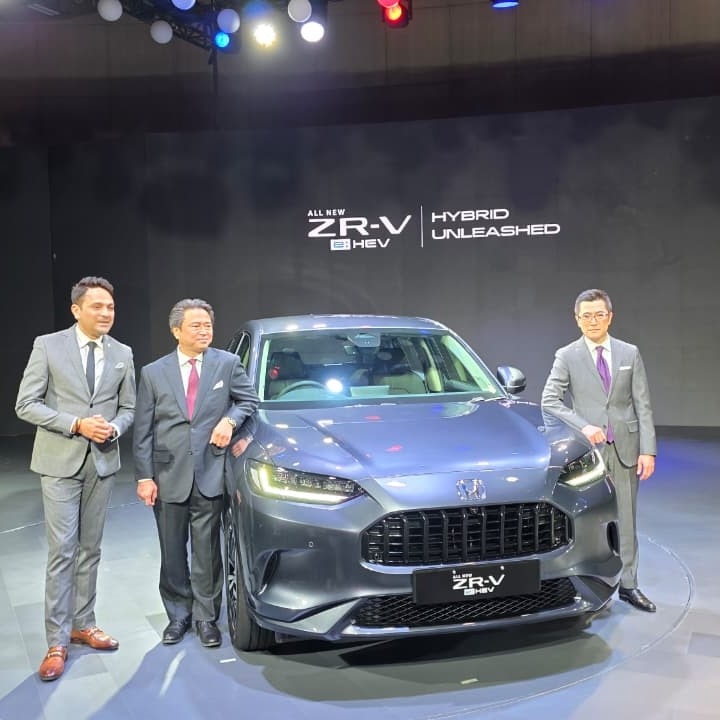Honda ZR-V hybrid debuts in India as brand’s new flagship SUV