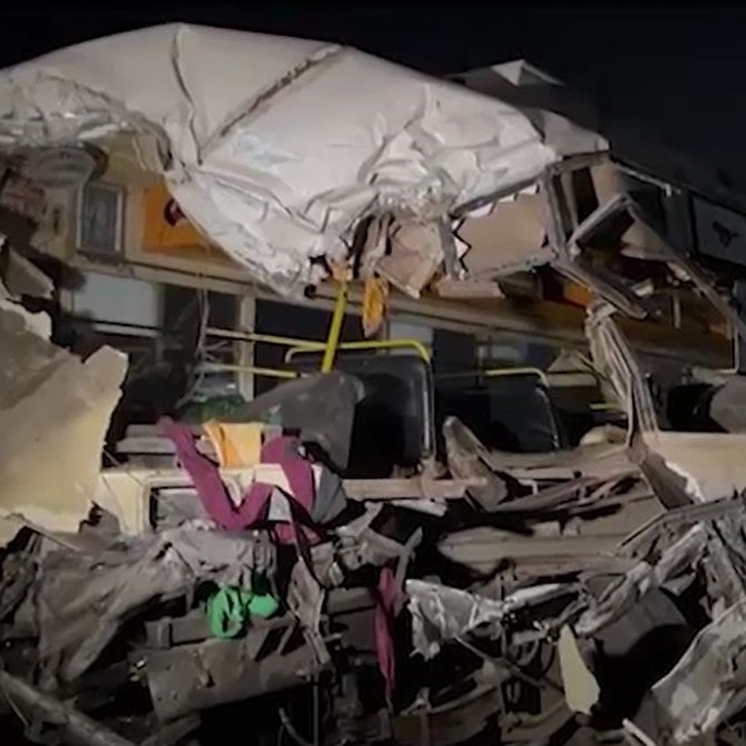 2 dead, 20 injured after bus bursts into flames on Agra-Lucknow Expressway