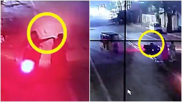 Hyderabad auto driver risks life, rams into thief’s bike to stop chain snatching Hyderabad auto driver risks life, rams into thief’s bike to stop chain snatching