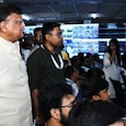 If the war room at the EC headquarters resembled a Fast & Furious set, the CEO’s office in Kolkata (as seen in the picture) looked like something out of The Matrix, with walls lined with screens. The idea was simple -- to nip any mischief in the bud. If the war room at the EC headquarters resembled a Fast & Furious set, the CEO’s office in Kolkata (as seen in the picture) looked like something out of The Matrix, with walls lined with screens. The idea was simple -- to nip any mischief in the bud.