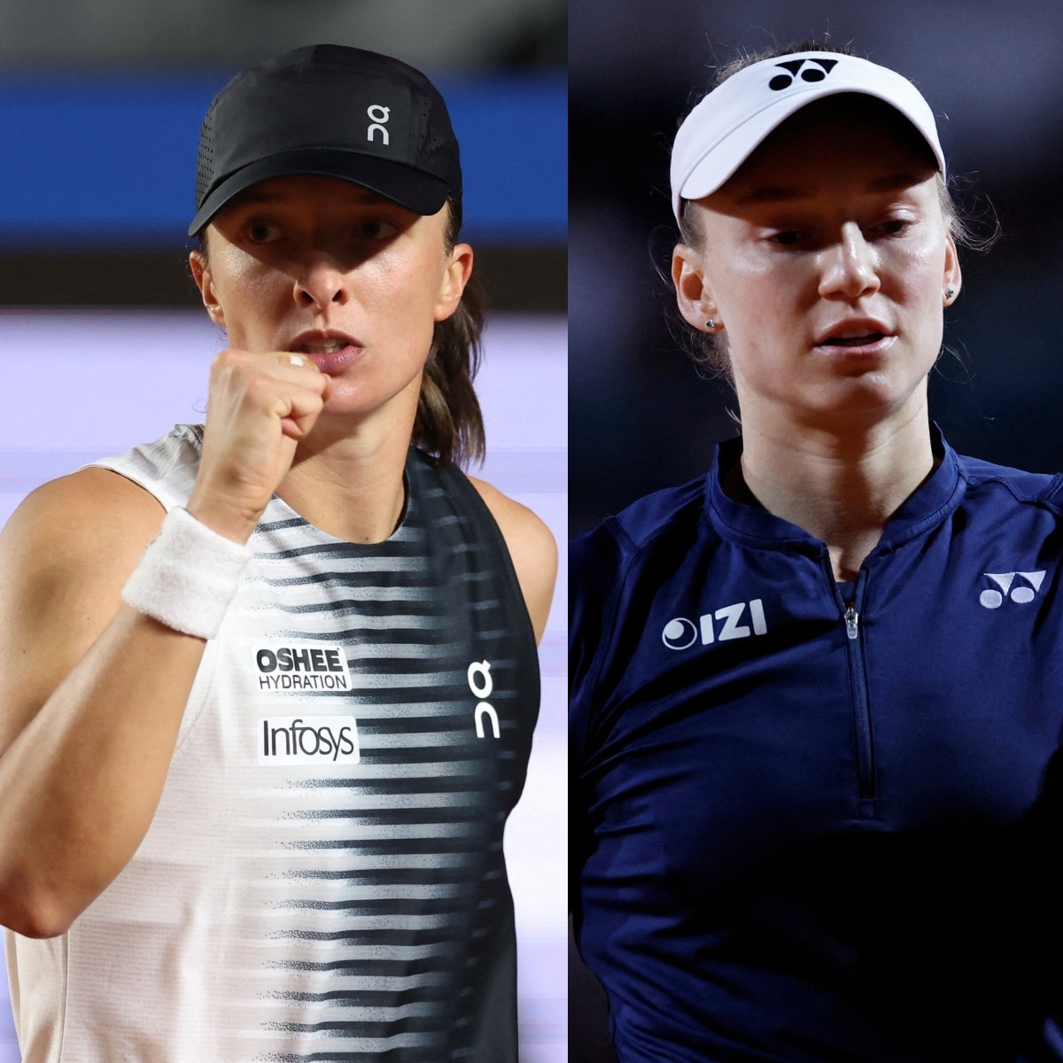 Day 2 schedule: Iga Swiatek, Elena Rybakina aim strong start