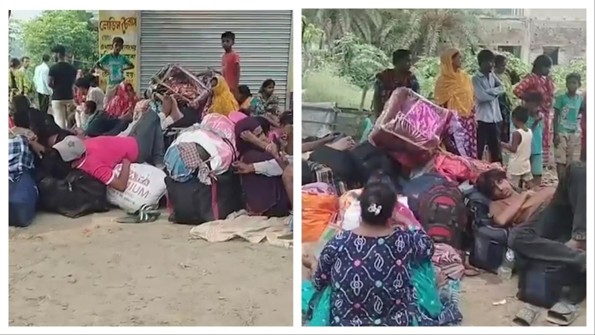 Video: Illegal migrants flock border to return as Bengal starts deportation drive