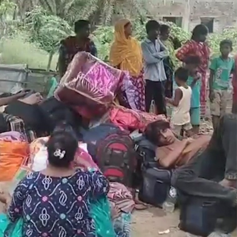 Video: Illegal migrants flock border to return as Bengal starts deportation drive