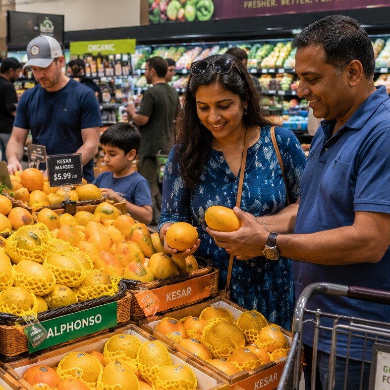 Americans turn Aamericans: Alphonso, Kesar from India fly off US supermarket shelves