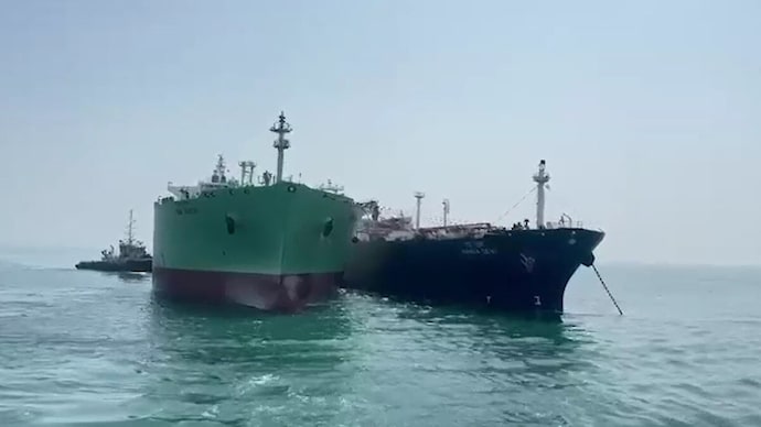 An Indian vessel was intercepted by Iranian authorities in July 2025. (File photo)