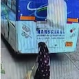 Indore sweeper gets hit by 100-kg parcel thrown from bus by mistake, survives Indore sweeper gets hit by 100-kg parcel thrown from bus by mistake, survives