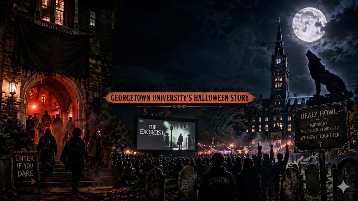 The Exorcist, midnight howls: Inside Georgetown University's Halloween tradition