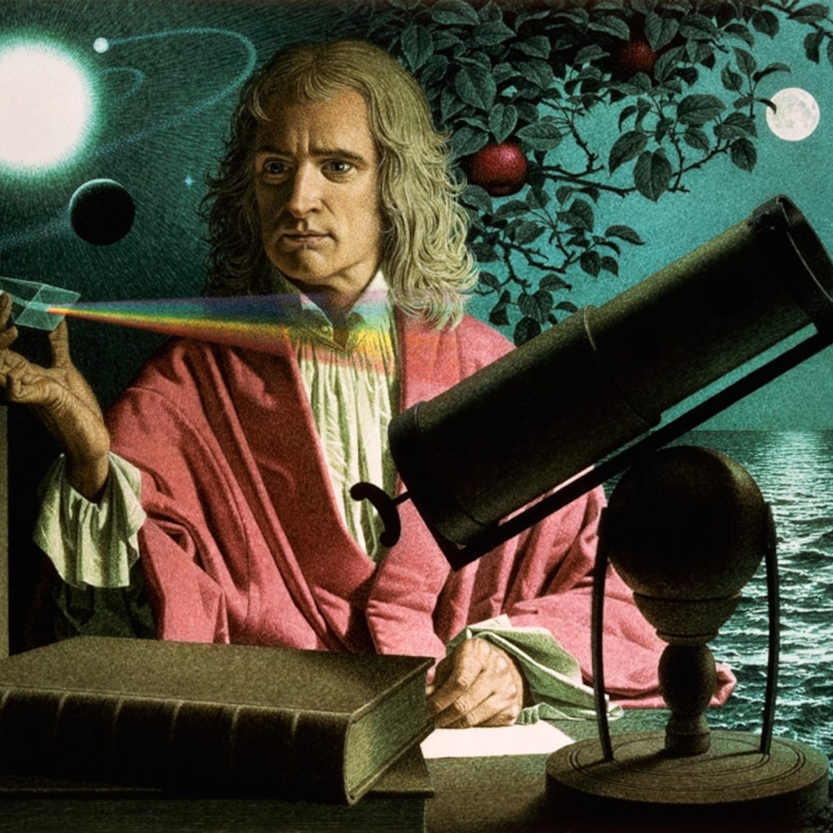 Quote of the day by Issac Newton: What we know is a drop; what we do not know is an .....
