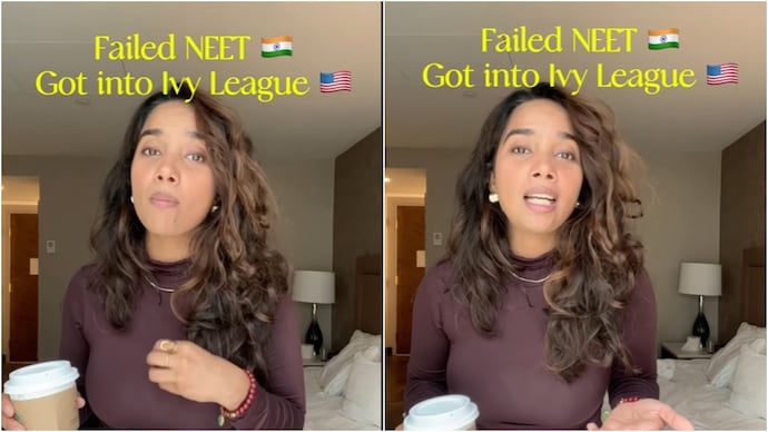 A video shows an Indian woman's journey to an Ivy League college after failing NEET. (Photo: Instagram) ivy