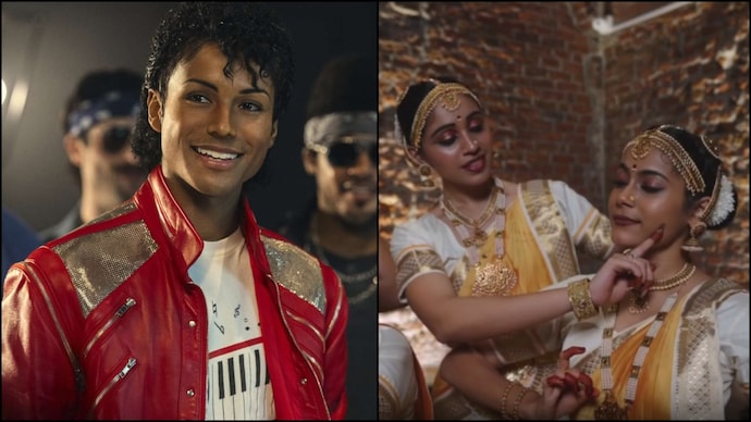 Jafar Jackson reacts to Bharatnatyam-Street fusion dance on Michael Jackson track. (Photo credit: Instagram) Jaffer Jackson, Shweta Warrier