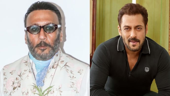 Jackie Shroff (left) remembers helping Salman Khan (right) get his first film. Jackie Shroff (left) remembers helping Salman Khan (right) get his first film