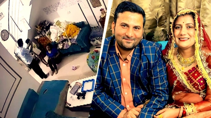 A CCTV footage has surfaced in the Anu Meena suicide case, allegedly showing Executive Engineer Gautam Meena physically assaulting his wife Jaipur