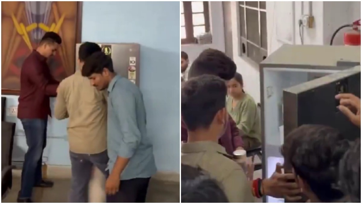 Jaipur students stage unique protest over drinking water shortage using  HOD's fridge - India Today